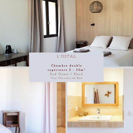 L'Ostal - Bed & Breakfast - Chambres Et Suites De 25 A 40M2 - Spa Saint-Hilaire-d'Ozilhan ภายนอก รูปภาพ