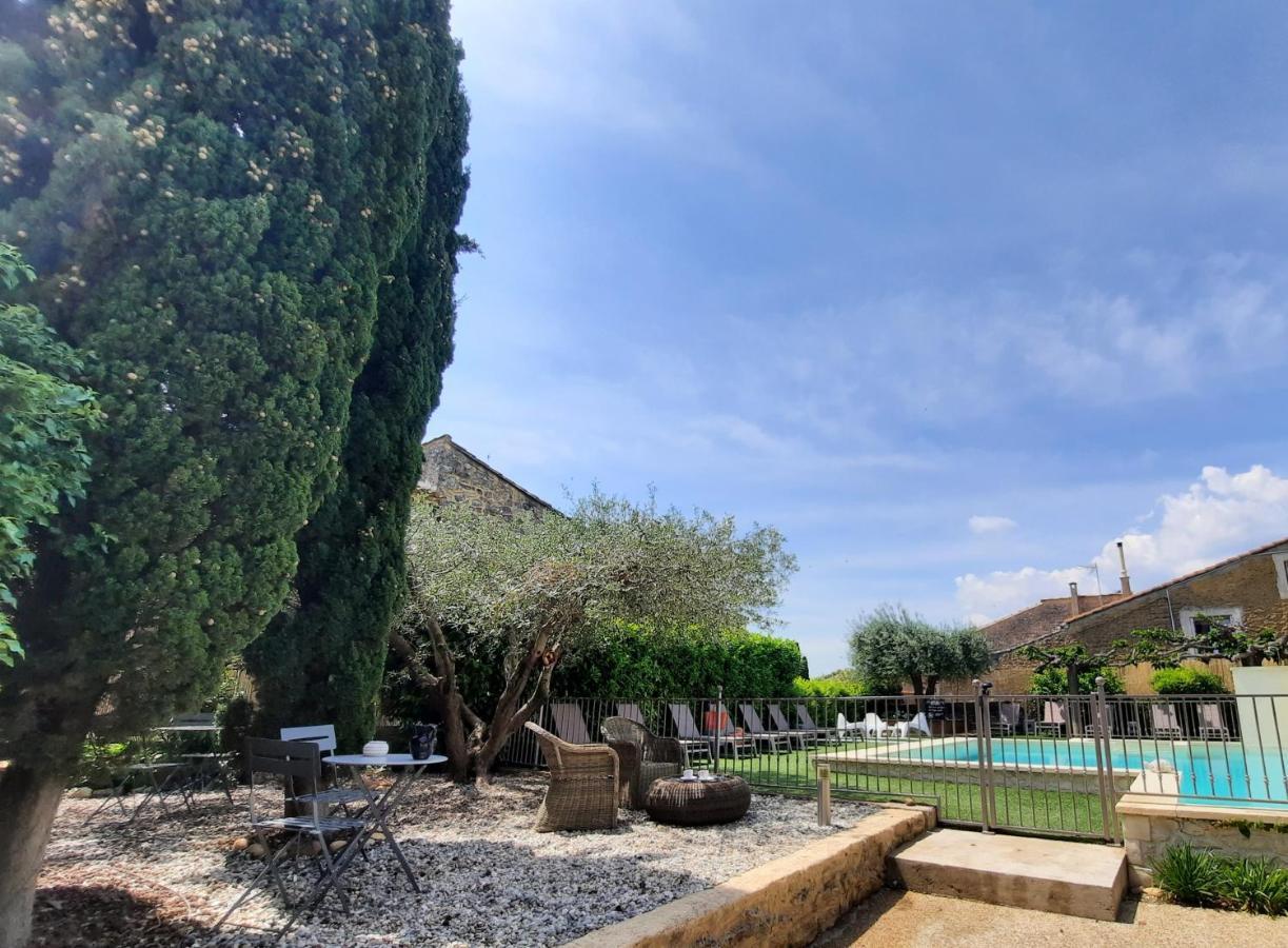L'Ostal - Bed & Breakfast - Chambres Et Suites De 25 A 40M2 - Spa Saint-Hilaire-d'Ozilhan ภายนอก รูปภาพ