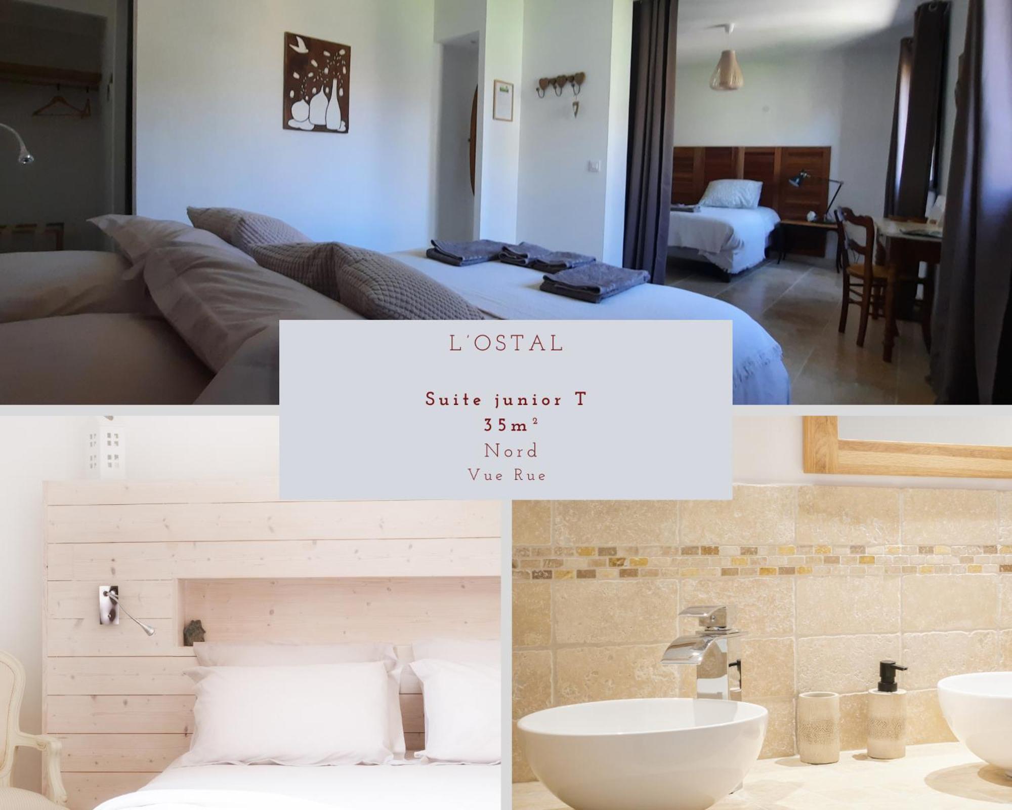 L'Ostal - Bed & Breakfast - Chambres Et Suites De 25 A 40M2 - Spa Saint-Hilaire-d'Ozilhan ภายนอก รูปภาพ